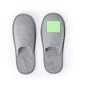Alkes - 3 Teile. Pantoffeln Rutschfest. Einheitsgrösse 36-43. Polyester RPET Etui | Polyester