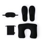 Alkes - 3 Teile. Pantoffeln Rutschfest. Einheitsgrösse 36-43. Polyester RPET Etui | Polyester