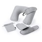 Alkes - 3 Teile. Pantoffeln Rutschfest. Einheitsgrösse 36-43. Polyester RPET Etui | Polyester