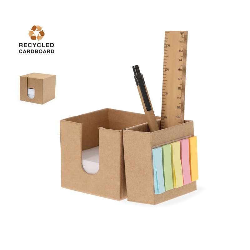 Porte-Crayons Porte Notes  avec impression publicitaire Arolax