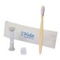 Lowchen - Brosse à Dents Bambou. Sablier Paille de Blé/ ABS, 2 Minutes. Étui Coton Lowchen - Brosse à Dents Bambou. Sablier Paille de Blé/ ABS, 2 Minutes. Étui Coton