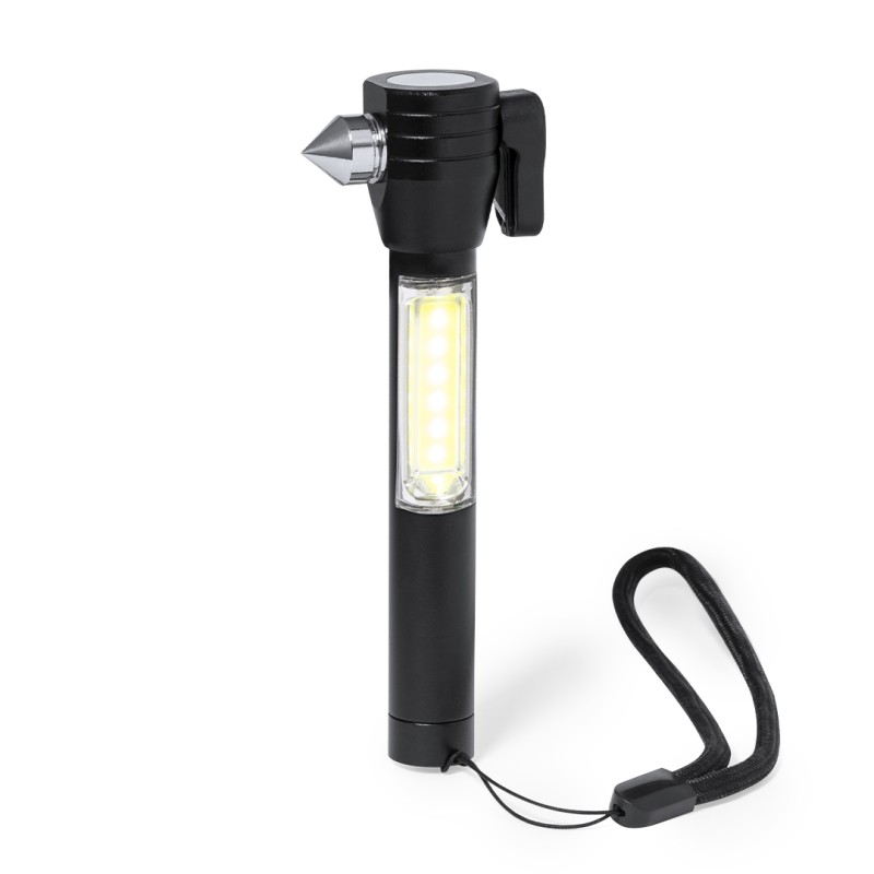 Abus - 6 COB Lichter. Magnetisch. 3 Funktionen. Knopfzellen Inklusive | Aluminium