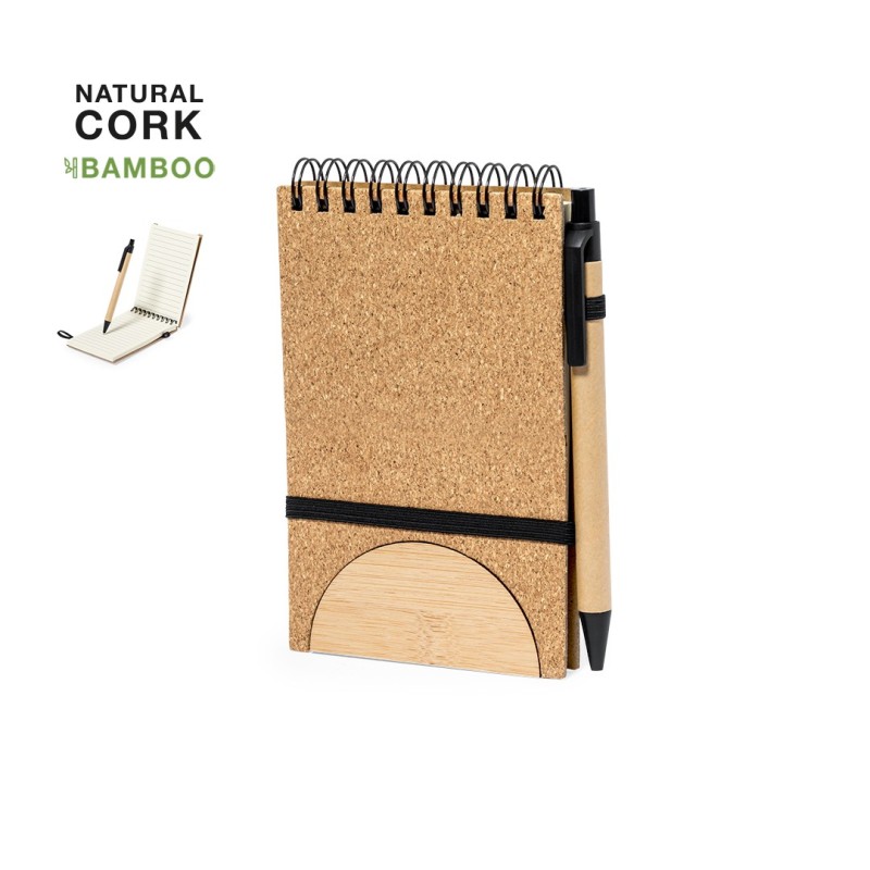 Cahier Support  avec logo publicitaire Marinix