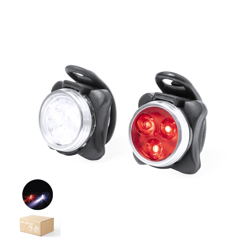 Remko - 2 Pièces. 3 Leds. 4 Modes de Lumière, Fixe et Clignotante. Batterie 650 mAh