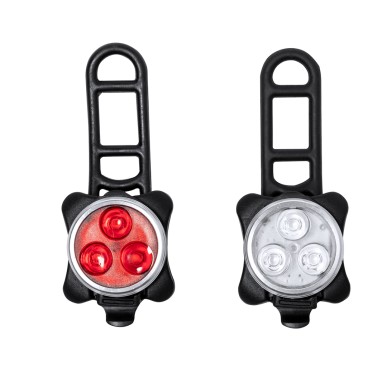 Remko - 2 Pièces. 3 Leds. 4 Modes de Lumière, Fixe et Clignotante. Bat