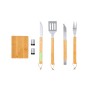 Estrol - 7 Teile. Polyester Etui | Rostfreier Stahl/ Bambus