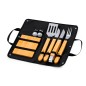 Estrol - 7 Teile. Polyester Etui | Rostfreier Stahl/ Bambus