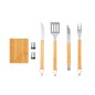 Estrol - 7 Teile. Polyester Etui | Rostfreier Stahl/ Bambus