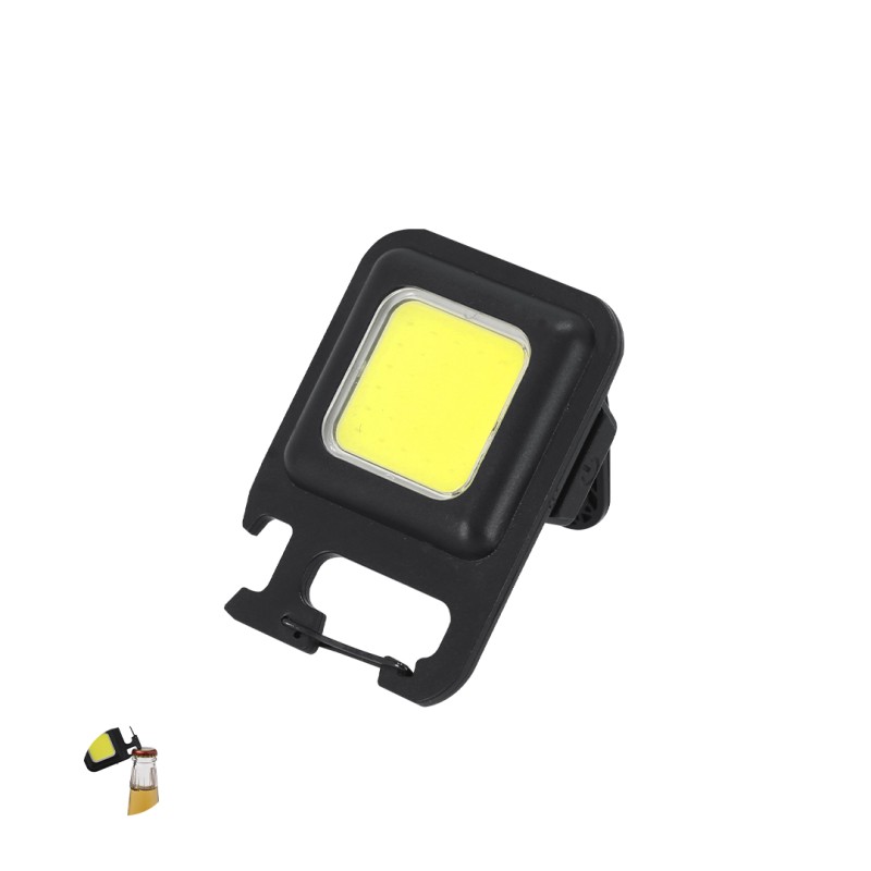Shaula - 30 COB Lichter. 3 Lichtpositionen, Festes und Blinkendes. Magnetisch. Batterie 300 mAh
