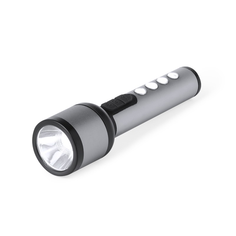 Eterial - 1 Led. 4 COB Lichter. 3 Lichtpositionen, Festes und Blinkendes. Batterie 1.200 mAh | Aluminium