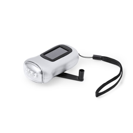 Rogla - 3 Leds. Solarladung und Dynamo. Knopfzellen Inklusive