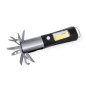 Layla - 1 Led. 19 COB Lichter. 2 Lichtpositionen, Festes und Blinkendes. 13 Funktionen. Magnetisch. 3 AAA Batterien Nicht im Lie