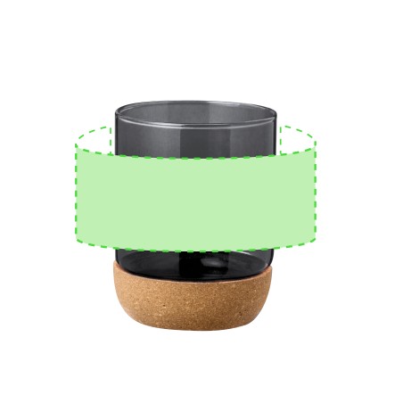 Bixlo - 450 ml | Borosilikat Glas/ Kork