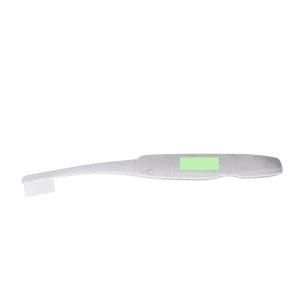 Amondo - Faltbar. Zahnbürste Weizenstroh/ PP. Zahnpasta 6 gr