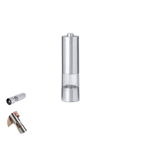 Cinder - 1 Led. Meuleuse Réglable. 4 Piles AAA Non Incluses | Acier In