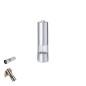 Cinder - 1 Led. Meuleuse Réglable. 4 Piles AAA Non Incluses | Acier Inox