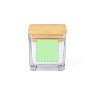 Safron - Vanille Aroma | Glas/ Bambus