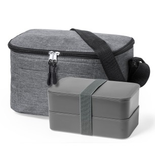 Glaxia - Gamelle PP Recyclé, 2 Compartiments 700 ml Incluse | Polyeste