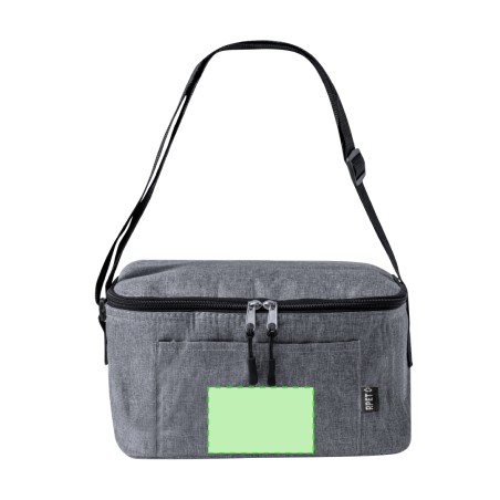 Glaxia - Gamelle PP Recyclé, 2 Compartiments 700 ml Incluse | Polyester 600D RPET/ Aluminium