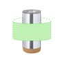 Frilan - 450 ml | Reclycling Rostfreier Stahl/ Kork
