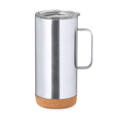Frilan - 450 ml | Reclycling Rostfreier Stahl/ Kork
