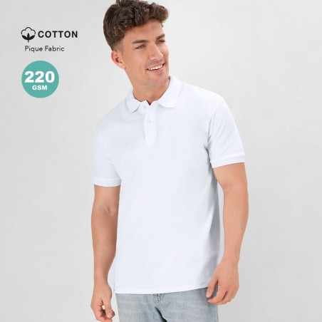 Achetez Polo Adulte Blanc Koupan pas cher sur Amc Pub