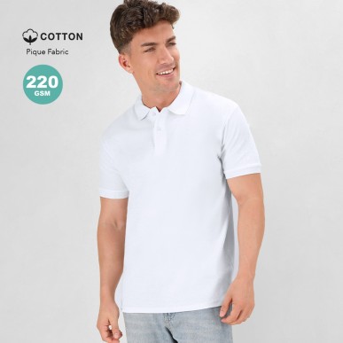 Achetez Polo Adulte Blanc Koupan pas cher sur Amc Pub