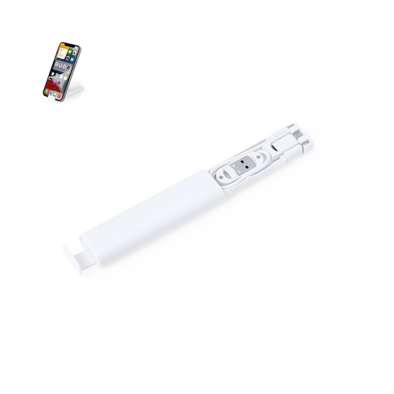 Set Cà¢bles de Charge  avec logo promotionnel Tich