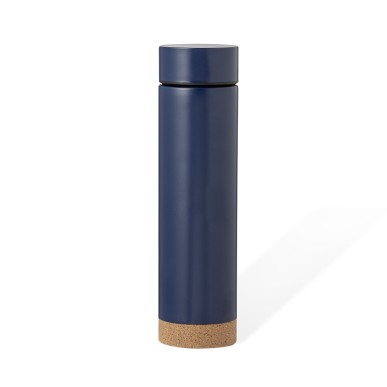 Dantek - 470 ml. Inklusive Teesieb | Rostfreier Stahl/ Kork