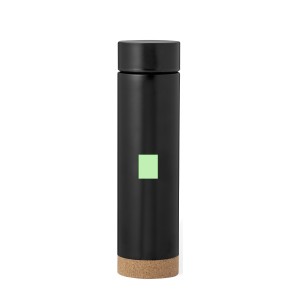 Dantek - 470 ml. Inklusive Teesieb | Rostfreier Stahl/ Kork