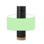 Dantek - 470 ml. Inklusive Teesieb | Rostfreier Stahl/ Kork