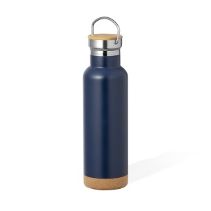 Dixont - 650 ml | Rostfreier Stahl/ Kork/ Bambus