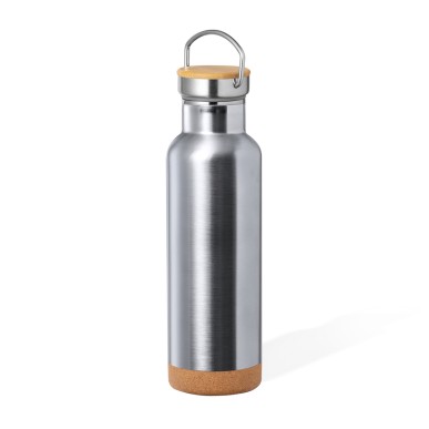 Dixont - 650 ml | Rostfreier Stahl/ Kork/ Bambus