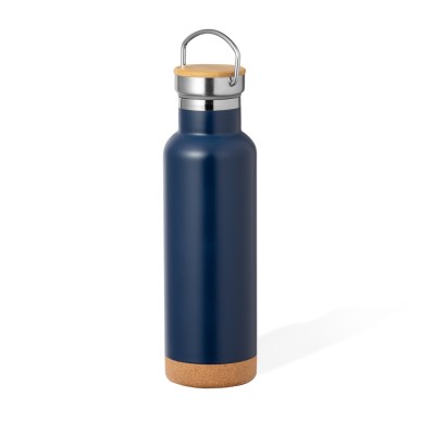 Dixont - 650 ml | Rostfreier Stahl/ Kork/ Bambus
