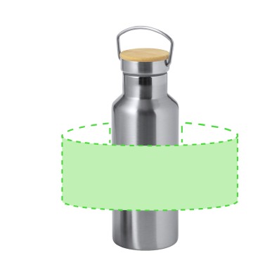 Dickinson - Wärme Flasche 500 ml. 2 Wärme Trinkbecher 300 ml | Rostfre