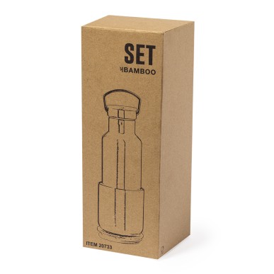 Debris - Wärme Flasche 500 ml. Wärme Trinkbecher 300 ml | Rostfreier S