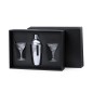 Cefiro - Shaker Rostfreier Stahl 550 ml. 2 Glas 150 ml