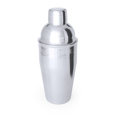 Cefiro - Shaker Rostfreier Stahl 550 ml. 2 Glas 150 ml