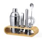 Hunton - Shaker 550 ml. 9 Accessoires | Bambou/ Acier Inox Hunton - Shaker 550 ml. 9 Accessoires | Bambou/ Acier Inox