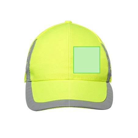 Destada - 6 Panels. Reflektierender. Klett Verschluss | Polyester