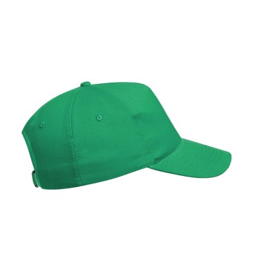 Brauner - 5 Panels. Schnallen Verschluss | Reclycling Baumwolle