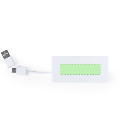 Nofler RCS - 1 Typ C Hub. 2 Hubs USB 2.0 | Reclycling ABS