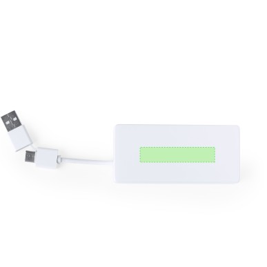 Nofler RCS - 1 Typ C Hub. 2 Hubs USB 2.0 | Reclycling ABS