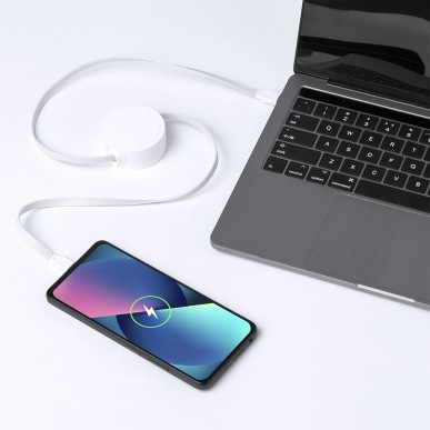 Zapa RCS - Geeignet für die datenübertragung. Ausziehbares Kabel. Ansc