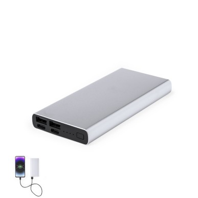 Tornad - 10000 mAh. 2 USB Ausgänge. 2 Typ C Ausgänge und 1 Eingang | A
