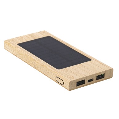 Molden - 4000 mAh. Solarladung. 2 USB Ausgänge. Typ C Ausgänge und Ein