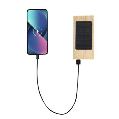 Molden - 4000 mAh. Solarladung. 2 USB Ausgänge. Typ C Ausgänge und Ein