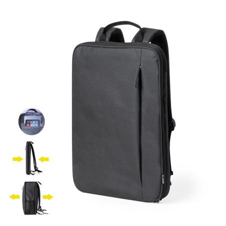 Weiter - Ausziehbar. Gepolsterte Laptoptasche und Tablet. Gepolsterter