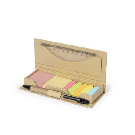 Alisio - 220 Haftnotizen 4 x 4,5 cm. 550 Mini Haftnotizen 1,2 x 4,5 cm