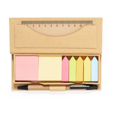 Alisio - 220 Haftnotizen 4 x 4,5 cm. 550 Mini Haftnotizen 1,2 x 4,5 cm